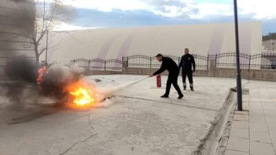 TAVŞANLI AĞIZ VE DİŞ SAĞLIĞI MERKEZİ’NDE 2024 ACİL DURUM TATBİKATI