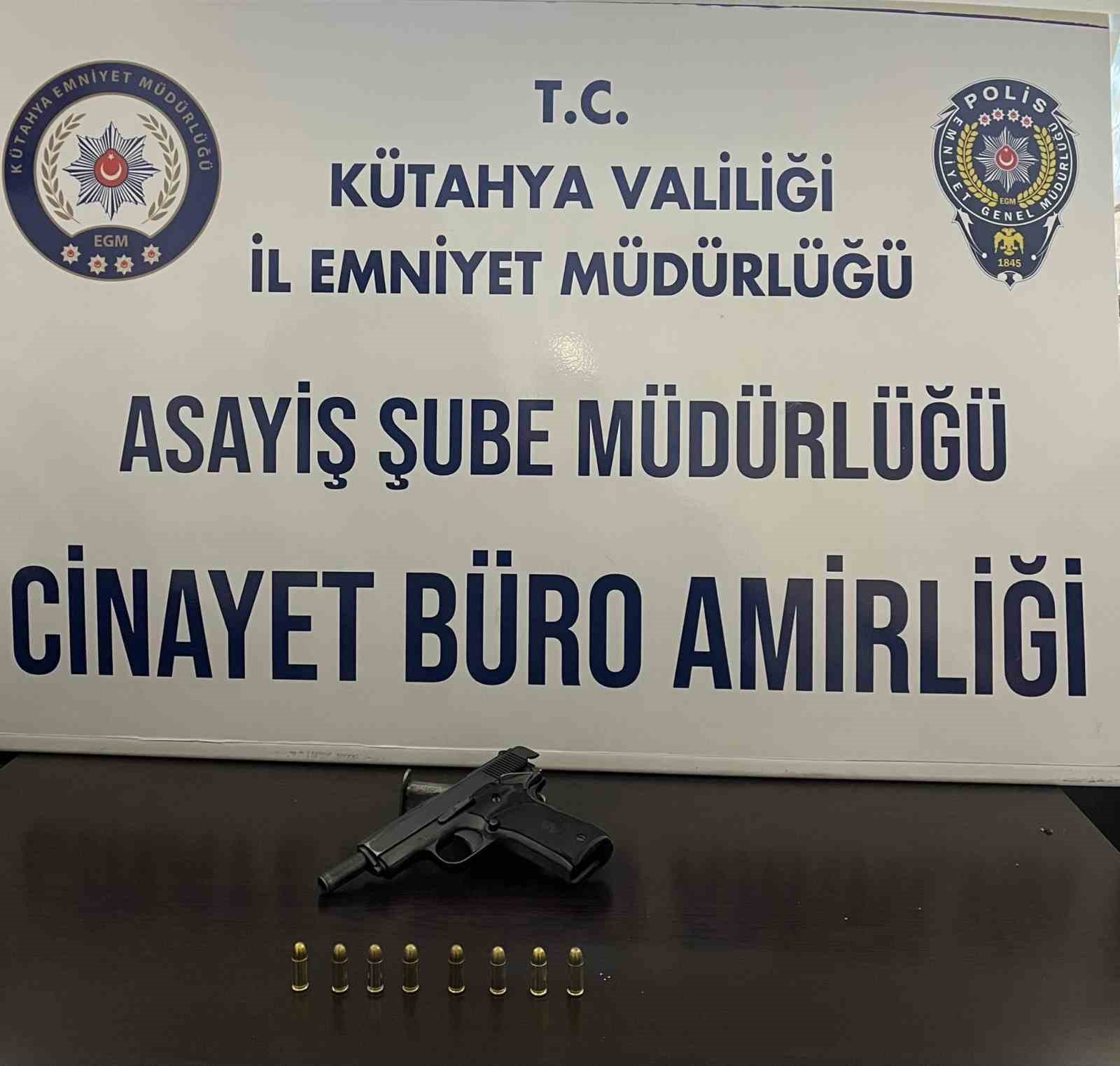 VAN'DA 'TASARLAYARAK ÖLDÜRME' SUÇUNDAN ARANAN ŞAHIS, KÜTAHYA’DA YAKALANDI