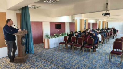 YONCALI MESLEKİ VE TEKNİK ANADOLU LİSESİ'NDE AFET FARKINDALIK EĞİTİMİ