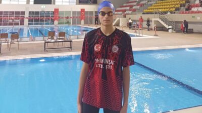 İL YÜZME BİRİNCİSİ MEHMET TANRIVER