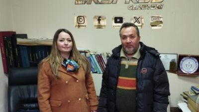 AK PARTİ YÖNETİM KURULU ÜYESİNDEN GAZETECİLER ZİYARET