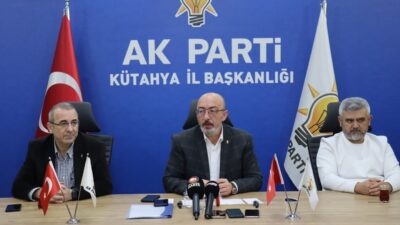 AK PARTİ KÜTAHYA İL BAŞKANI MUSTAFA ÖNSAY 937 GÜNLÜK GÖREV