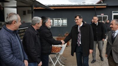 BAŞKAN KAHVECİ, MAKİNE İKMAL MÜDÜRLÜĞÜ PERSONELİYLE BULUŞTU