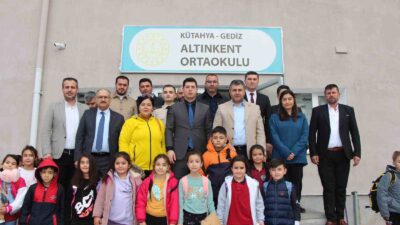 GEDİZ ALTINKENT ORTAOKULUNDA FEN BİLİMLERİ LABORATUVARI VE KÜTÜPHANE AÇILIŞI GERÇEKLEŞTİRİLDİ