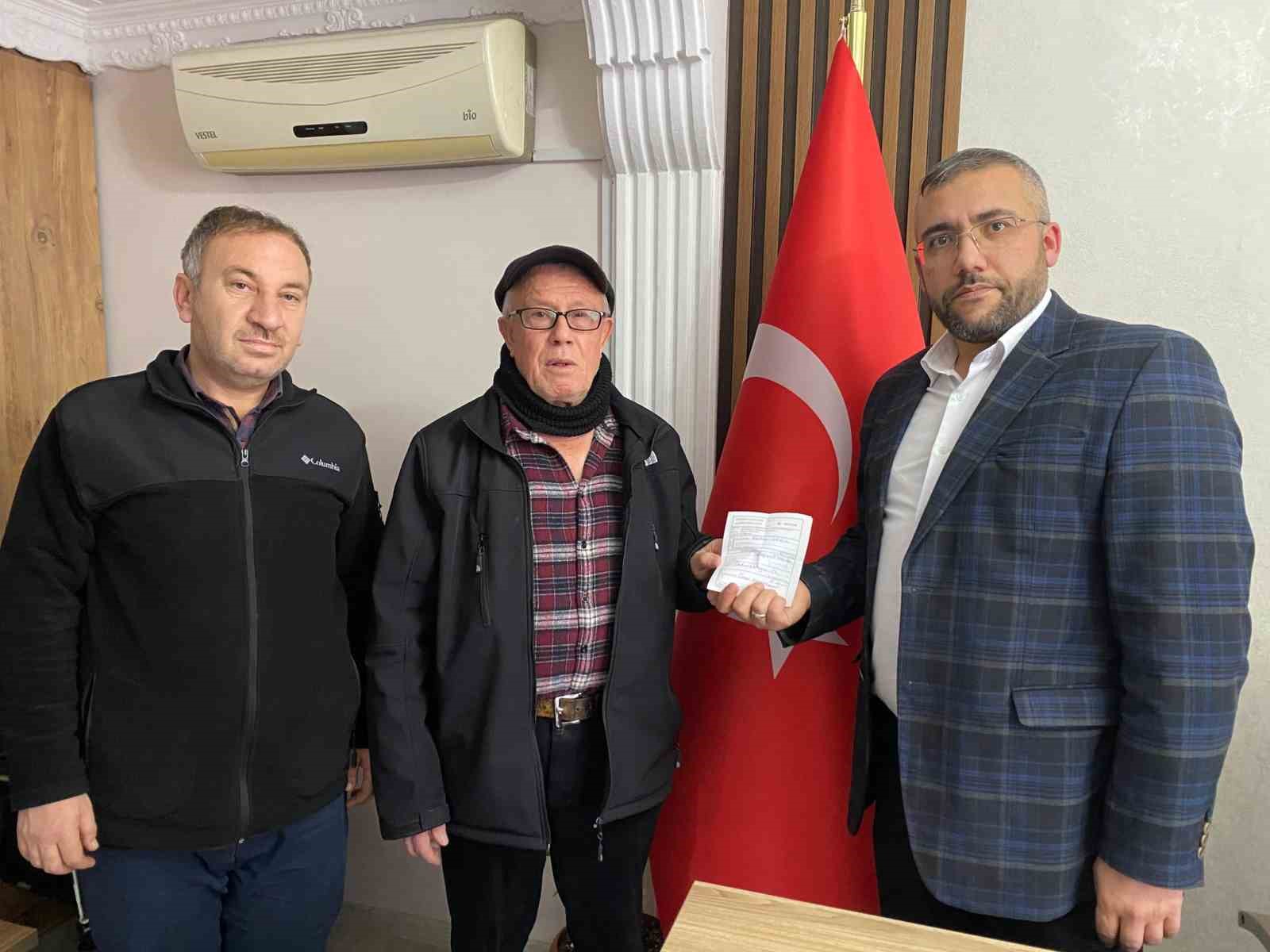GEDİZ'DE HAYIRSEVER VATANDAŞ KUR'AN KURSU İNŞAATINA CAN SUYU OLDU