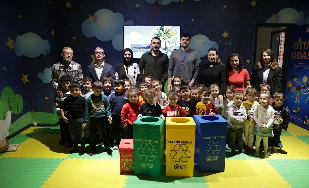 KÜTAHYA BELEDİYESİ'NDEN MİNİKLERE "SIFIR ATIK" EĞİTİMİ