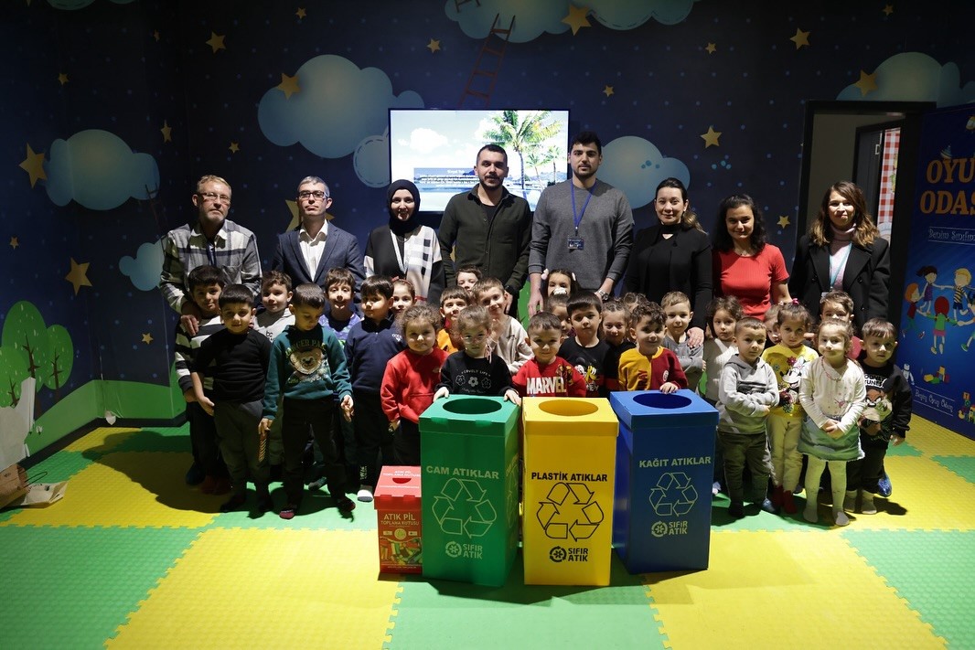 KÜTAHYA BELEDİYESİ'NDEN MİNİKLERE "SIFIR ATIK" EĞİTİMİ
