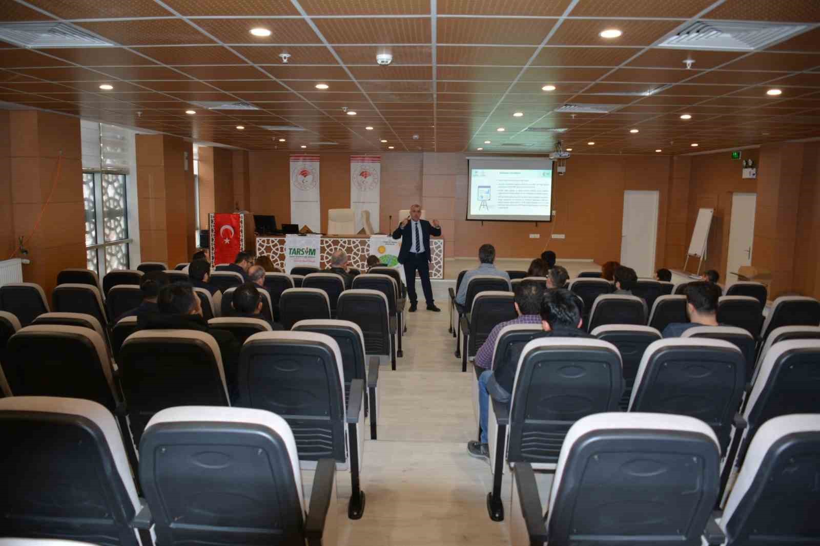 KÜTAHYA İL VE İLÇE TARIM MÜDÜRLÜĞÜ PERSONELİ TARIM SİGORTALARI KONUSUNDA