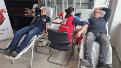 KÜTAHYA OBM PERSONELİNDEN KAN BAĞIŞINA DESTEK