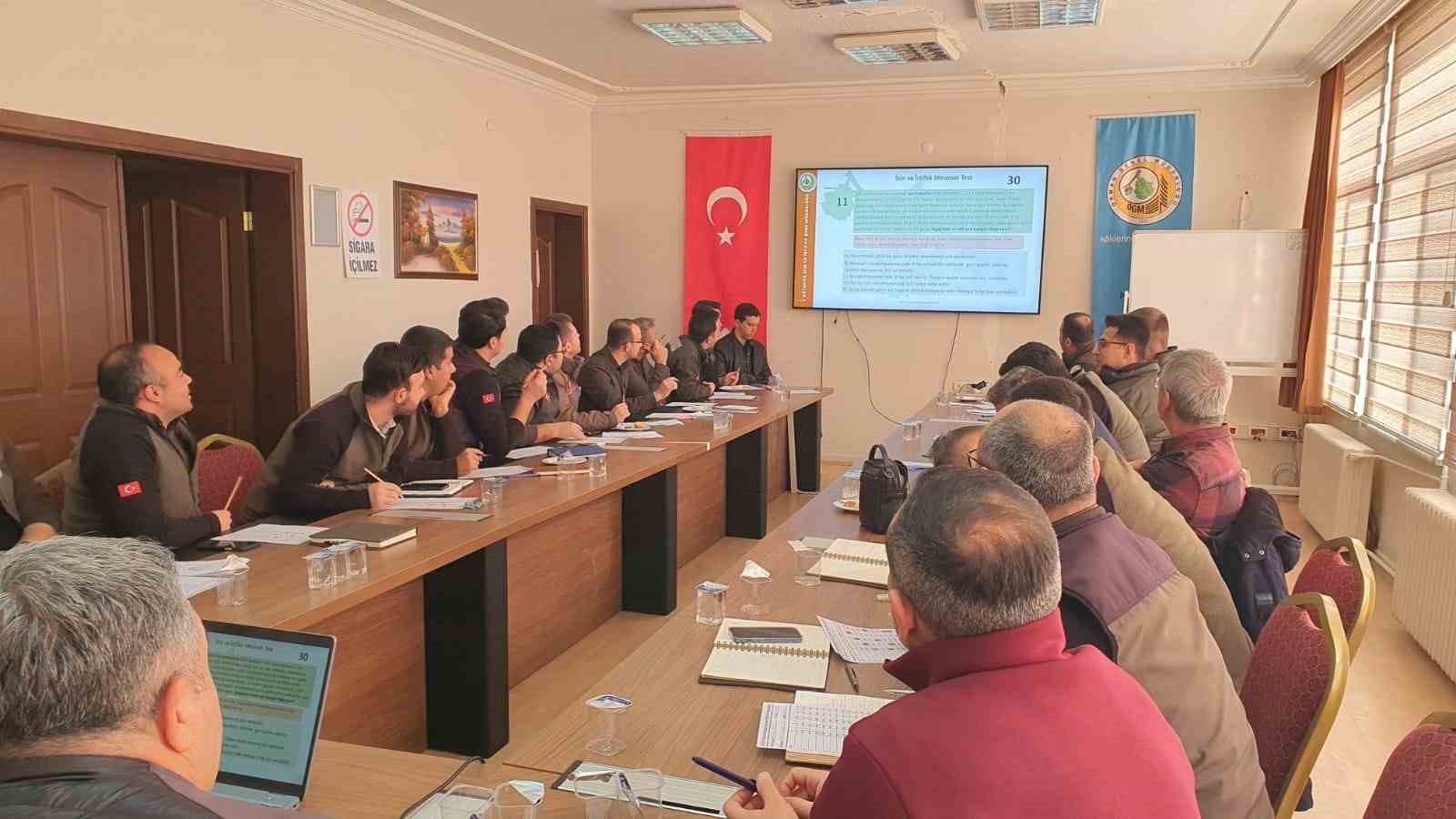 KÜTAHYA OBM PERSONELİNE MEVZUAT DEĞİŞİKLERİ ANLATILDI