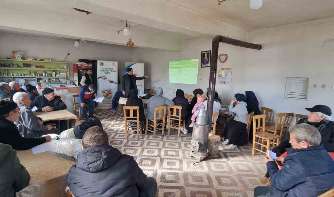 KÜTAHYA'DA “ORGANİK TARIMDA BİTKİ BESLEME VE BİTKİ SAĞLIĞI UYGULAMA TEKNİKLERİ”