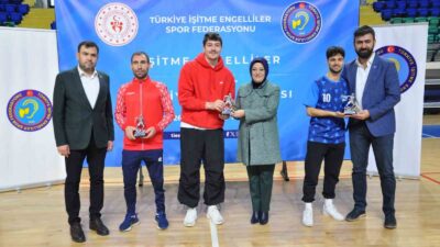 KÜTAHYA'DA DÜZENLENEN İŞİTME ENGELLİLER ERKEKLER FUTSAL TÜRKİYE ŞAMPİYONASI SONA ERDİ