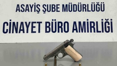 KÜTAHYA’DA RUHSATSIZ TABANCA VE CEZA İŞLEMİ