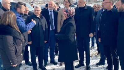 AK Parti Kütahya Milletvekili Adil Biçer, Simav ilçesinde yapımı devam