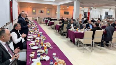 Kütahya’nın Emet ilçesinde köy ve mahalle muhtarları için iftar programı