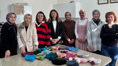 Kütahya’nın Hisarcık ilçesi Cumhuriyet İlkokulunda yürütülen “Mutlu Bereler, Mutlu Çocuklar”