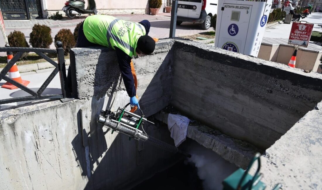 Kütahya Belediyesi, şehirde sağlıklı ve hijyenik bir yaşam alanı oluşturmak