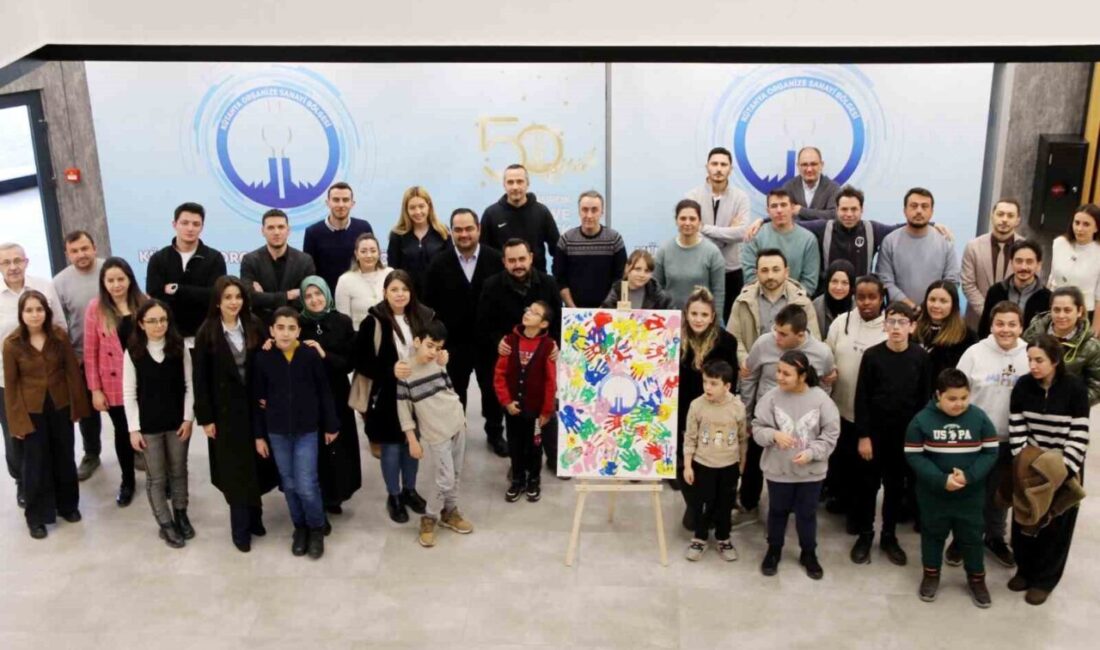 Kütahya Organize Sanayi Bölgesi Müdürlüğü, otizmli çocuklar ile birlikte anlamlı