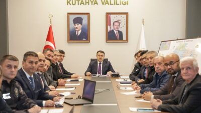 Kütahya’da, 2024-2025 yılı boyunca düzenlenecek sportif müsabakaların güvenli ve huzurlu