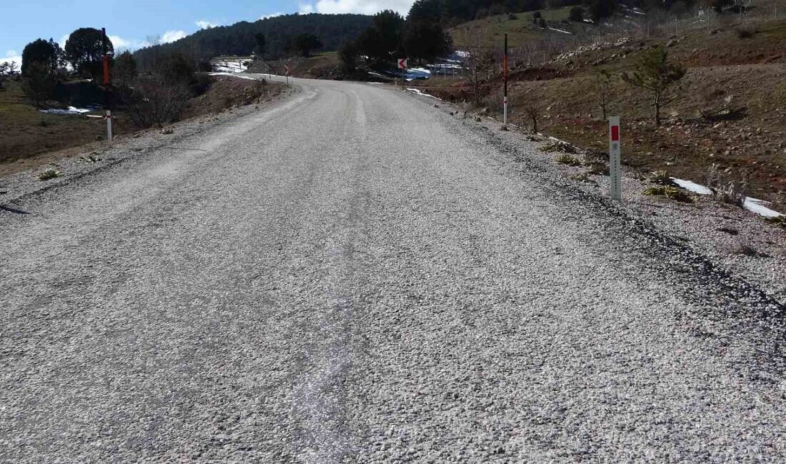 Kütahya’nın Lütfiye Köyü Muhtarı Rasim Altıntaş, köy yollarında yapılan iyileştirmelere