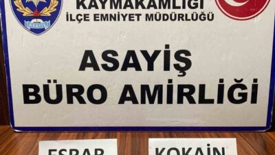 Kütahya İl Emniyet Müdürlüğü’ne bağlı Narkotik Suçlarla Mücadele Şube Müdürlüğü