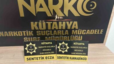 Kütahya’da uyuşturucu ticareti yaptığı iddiasıyla gözaltına alınan 2 şüpheli tutuklandı.