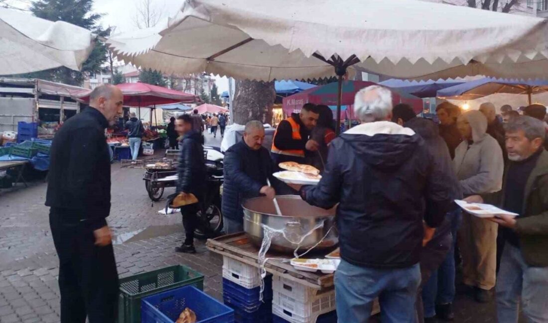 Kütahya’nın Tavşanlı Pazarcılar Odası tarafından semt pazarında organize edilen etkinlikte,