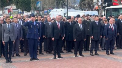 Kütahya’nın Tavşanlı ilçesinde 18 Mart Çanakkale Zaferi’nin 110. yıl dönümü,