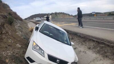 Kütahya’nın Tavşanlı ilçesinde meydana gelen trafik kazasında 1 kişi yaralandı.