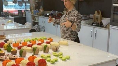 Kütahya’nın Tavşanlı ilçesinde farklı tarz butik pastaları ile bilinen Tuba