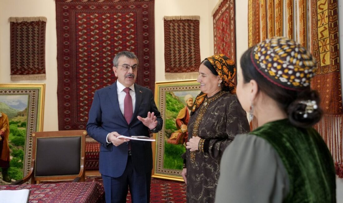 TÜRKMENİSTAN, – MİLLİ Eğitim Bakanı Yusuf Tekin, Türkmenistan Ulusal Halı