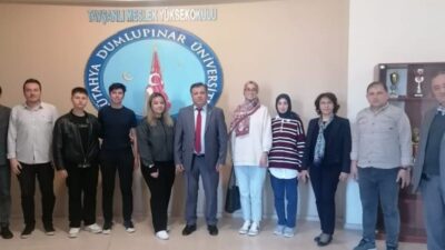 Kütahya’nın Tavşanlı ilçesi DPÜ Tavşanlı Meslek Yüksekokulu’ndan 2 proje destek