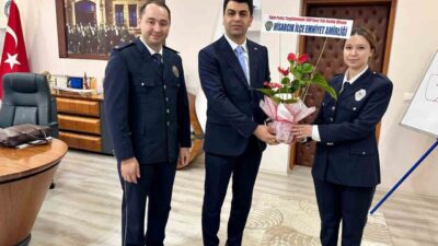 Kütahya’nın Hisarcık ilçesinde Türk Polis Teşkilatının 180. kuruluş yıl dönümü