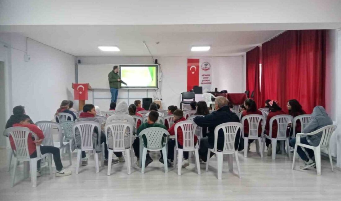 Kütahya Doğa Koruma ve Milli Parklar Şube Müdürlüğü (DKMP) ekiplerince,