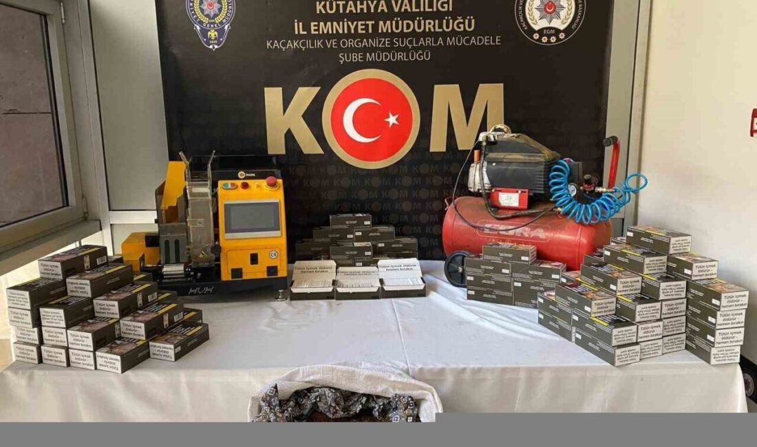 Kütahya İl Emniyet Müdürlüğü Kaçakçılık ve Organize Suçlarla Mücadele (KOM)