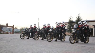 Kütahya İl Emniyet Müdürlüğü Asayiş Şube Müdürlüğüne bağlı Motosikletli Polis