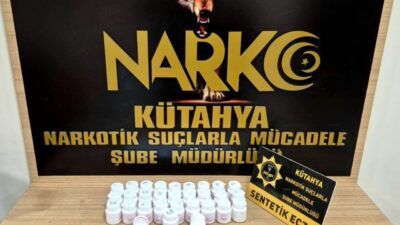 Kütahya’da uyuşturucuyla yakalanan 2 kişi tutuklandı. İl Emniyet Müdürlüğü Narkotik