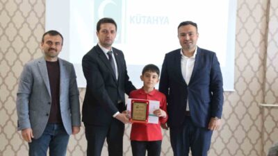 Hisarcık Cumhuriyet İlkokulu öğrencisi Burak Danış, il geneli düzenlenen “Sağlıklı