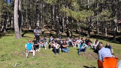 Simav İlçe Müftülüğü tarafından üniversite öğrencilerine yönelik Gölcük Yaylasında doğa