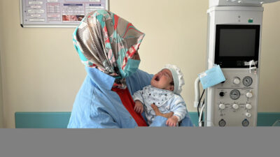 Oğuzhan KILIÇ/KÜTAHYA, – KÜTAHYA’da 34 haftalık dünyaya gelen Mehmet Eymen