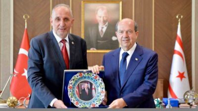 Kütahya’nın Aslanapa Belediye Başkanı Necati Kulik, Kuzey Kıbrıs Türk Cumhuriyeti’nde