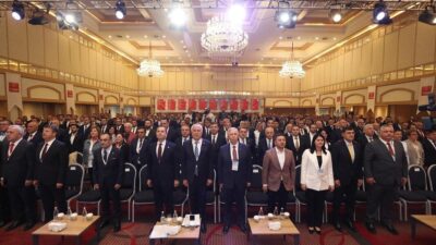 Kütahya Belediye Başkanı Eyüp Kahveci, Ankara’da düzenlenen Türkiye Belediyeler Birliği