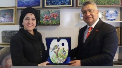 Dumlupınar Üniversitesi (DPÜ) Rektörü Prof. Dr. Süleyman Kızıltoprak, Tavşanlılı Ressam
