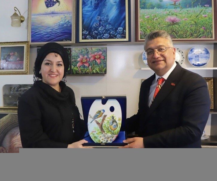 Dumlupınar Üniversitesi (DPÜ) Rektörü Prof. Dr. Süleyman Kızıltoprak, Tavşanlılı Ressam