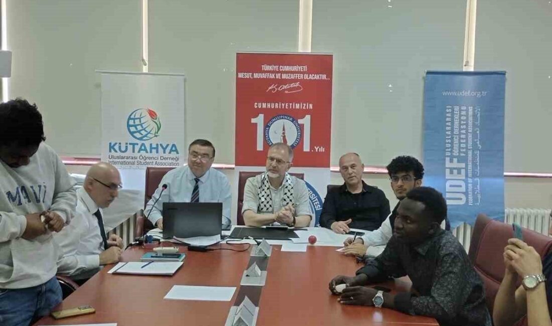 Kütahya Dumlupınar Üniversitesi (DPÜ) ile Kütahya Uluslararası Öğrenci Derneği iş