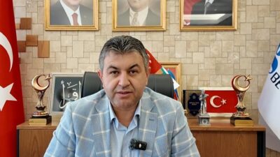 Kütahya’nın Gediz ilçesinde Belediye Başkanı Necdet Akel, kış mevsiminin kurak