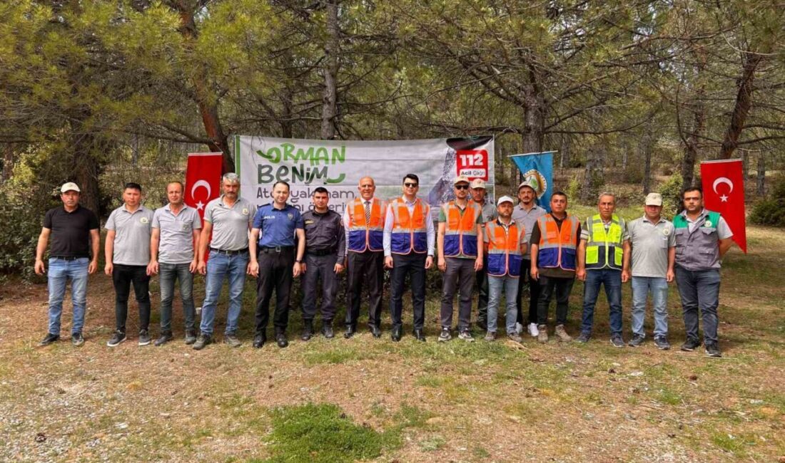 Kütahya’nın Hisarcık ilçesinde Orman İşletme Şefliğince orman yangınlarının önlenmesi ve