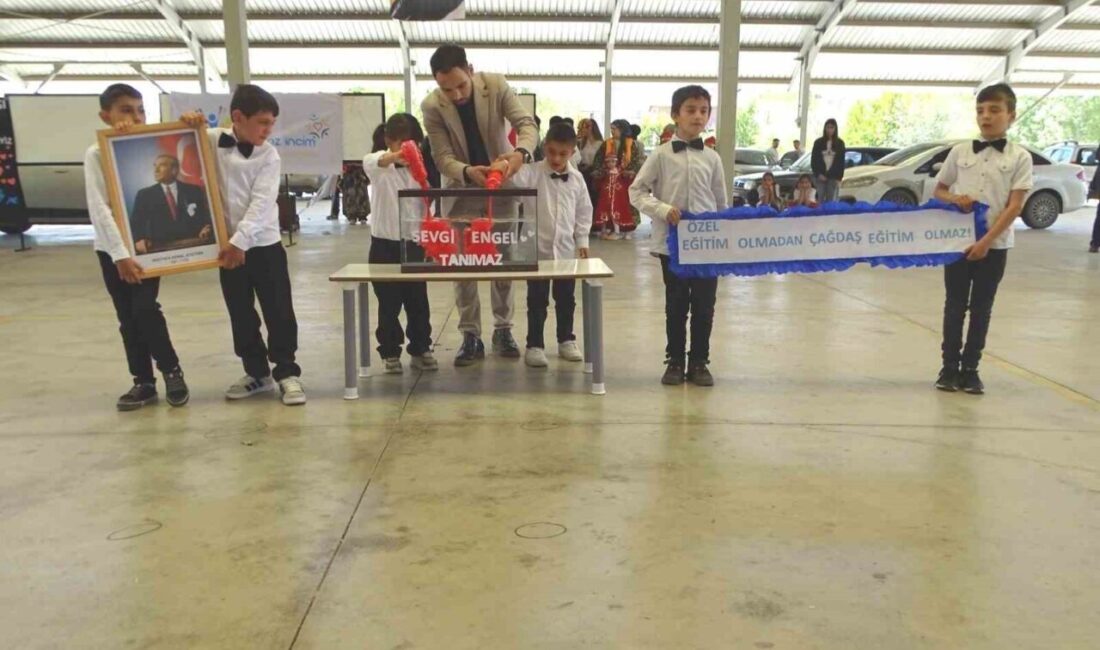 Kütahya’nın Hisarcık ilçesinde Engelliler Haftası nedeniyle Beyaz Özencim Rehabilitasyon Merkezi