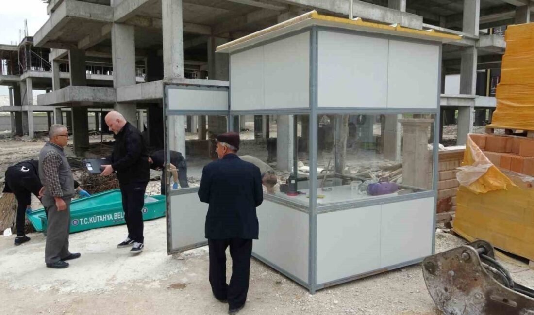 Kütahya’nın Zafertepe Mahallesi’nde bir inşaatta bekçi olarak görev yapan 61