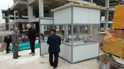 Kütahya’nın Zafertepe Mahallesi’nde bir inşaatta bekçi olarak görev yapan 61